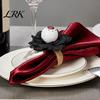 Holiday Table Setting Decor Halloween Napkin Ring, Pumpkin, Eyeball, Spider, Skull Holder Durable Rings for Dinner Decor, Party Supplies Ring