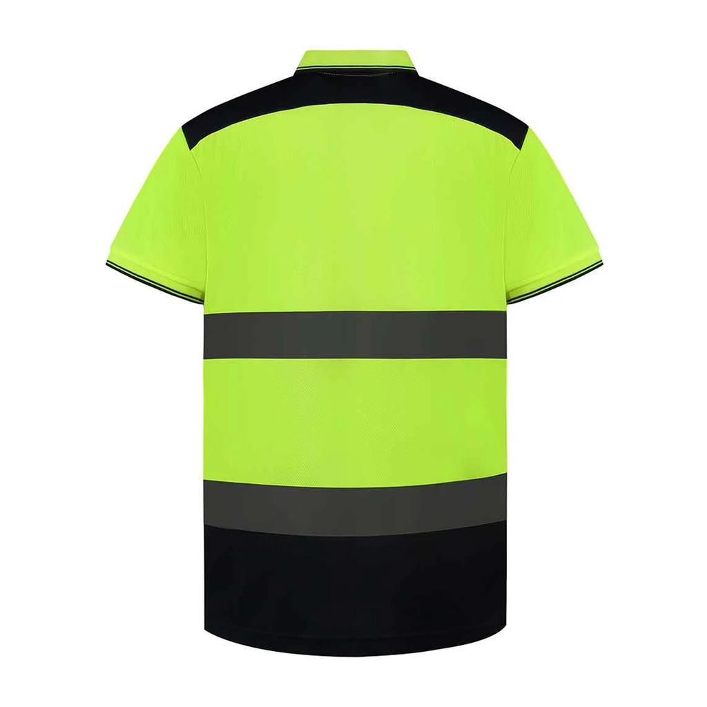 Yoko Unisex Adult Two Tone Polo Shirt