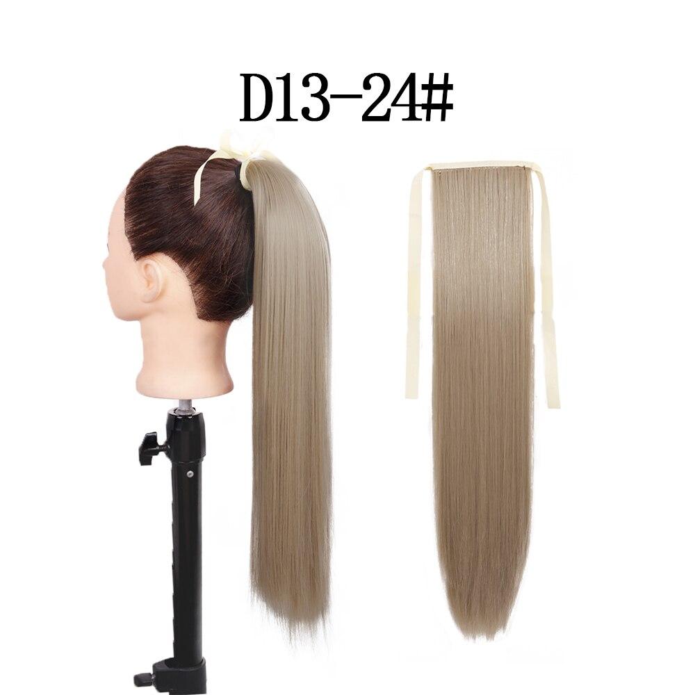 

MERISIHAIR Синтетический хвостик, термостойкое волокно, прямая заколка для наращивания волос, 17 цветов, коричневый, черный 22inches&China