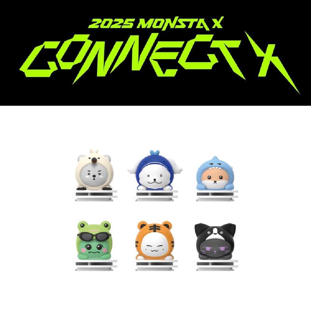 

Предзаказ 2025 MONSTA X CONNECT X Официальный MD Шарм для лайтстика MONMUNGCHI BAETONGYI