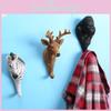 Modern Animal Resin Wall Hooks For Home Office Decor With Giraffe Zebra Designs