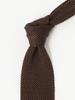 Beams F Marron Free Knit Custom Order by 21550899805 Men's Tie, TRICOT-DIO,