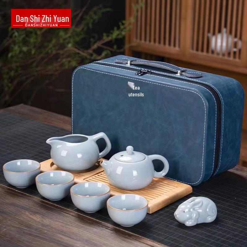 

Ru Kiln Ceramic Teapot and Tea Set