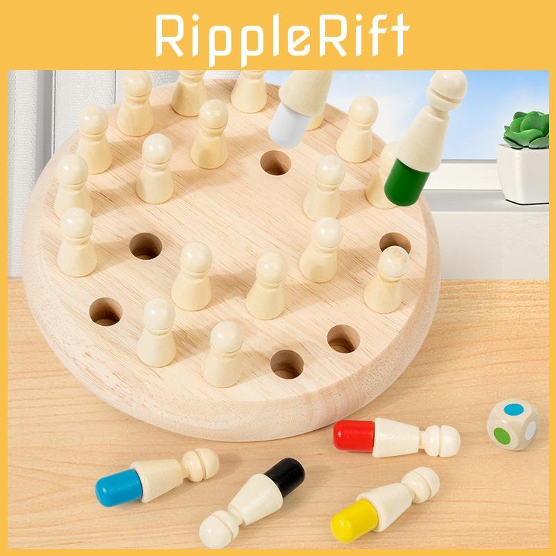 Memory Chess Wooden Toy For Kids Focus Training And Cognitive Building Skills