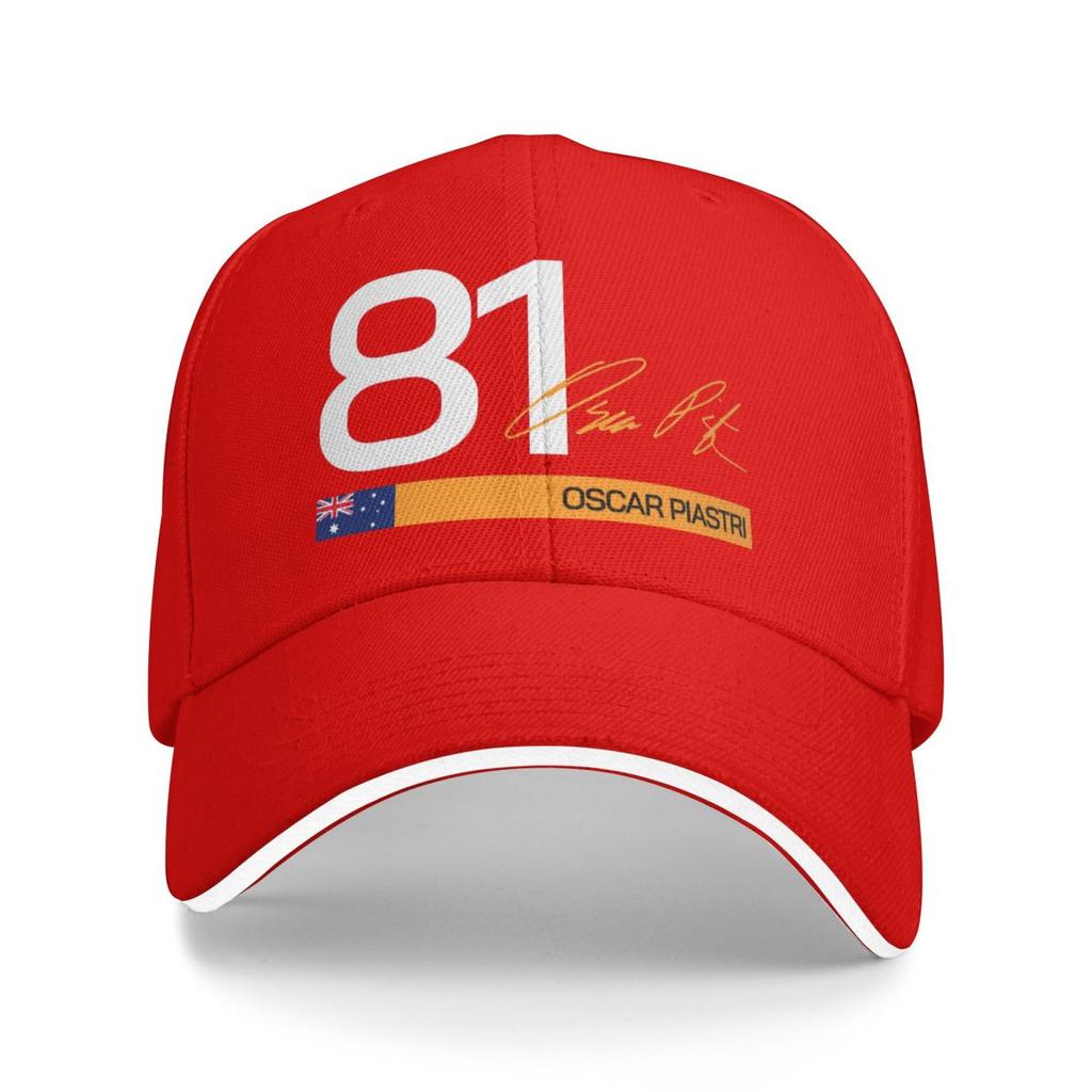 Baseball Caps Racing Driver Oscarr Piastri Trendy Casquette Unisex Casual Spring Hats