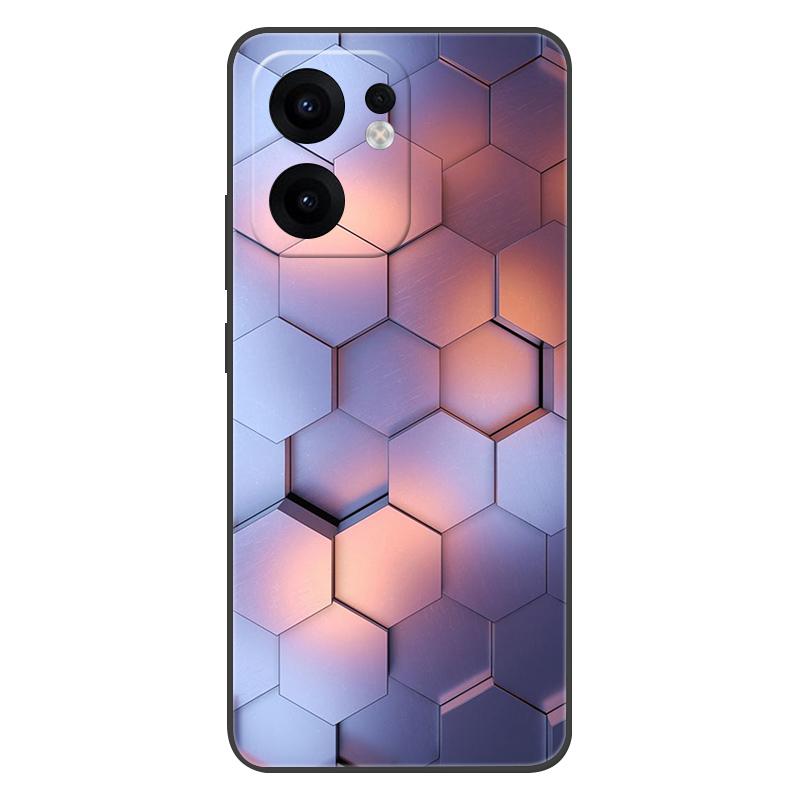 For OPPO Reno13 F Case 13F Flowers Silicone Soft TPU Back Cover For OPPO Reno 13F 5G Case CPH2699 Coque Shockproof Fundas