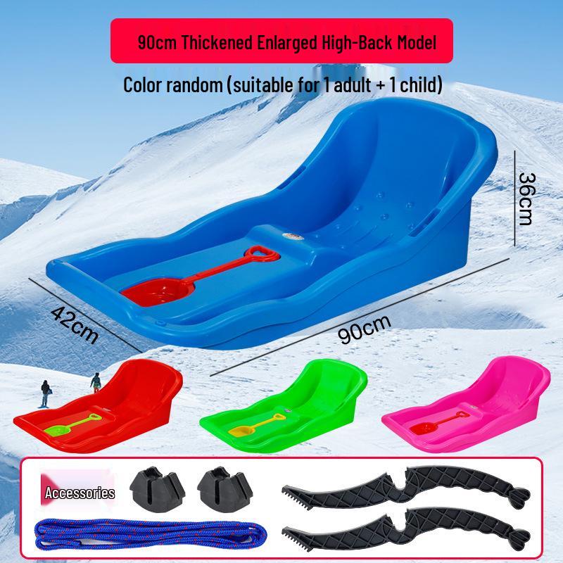 Upgraded Thickened Grass and Sand Sliding Board for Adults