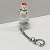 Christmas Themed Keyboard Keychain Stress Relief Toys Keychain Fidget Keyboard Clicker Button Key Chain Bag Charm Pendant
