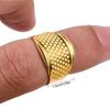 Thickened Copper Thimble Heavy Duty Metal Sewing Thimble For Hand Stitching And Diy Crafts