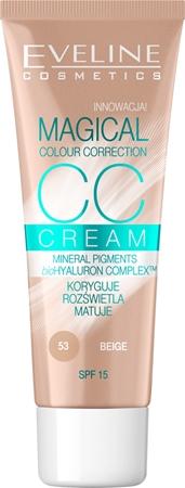 

Eveline Cosmetics Magical Colour Correction CC crème SPF 15 TU прозрачный