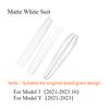 Dashboard Trim Strip for Tesla Model 3 Y Center Console Panel Sticker Cover Carbon Fiber ABS Modely Car Accessories 2017-