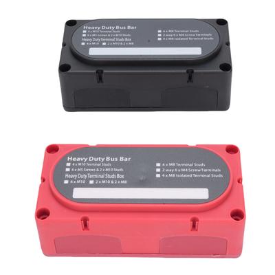 12 Way M8 Terminal Block 150A Multifunctional Power Distribution Busbar Automobiles RVs Marine