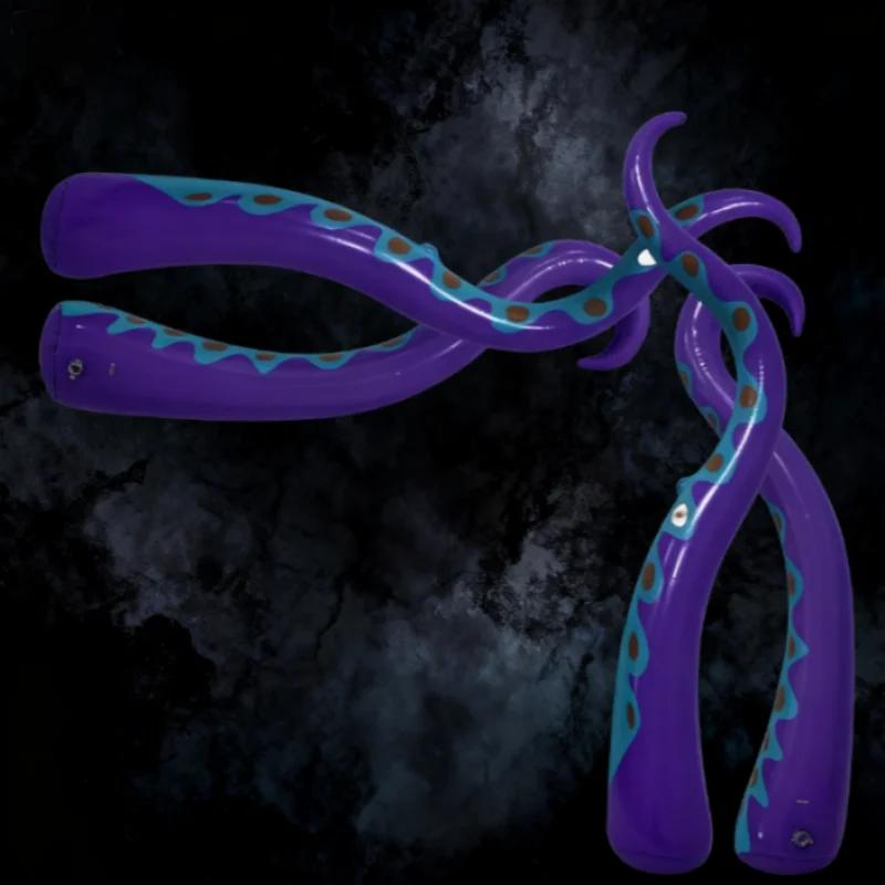 Halloween Inflatable Octopus Tentacles PVC Window Decoration Indoor Outdoor Decorations Halloween Party Haunted House Yard Props