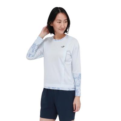 Babolat PLAY LONG SLEEVE SHIRT LOSSE PASVORM Tennis Kleding Dames (BWP6520, 2026SS)