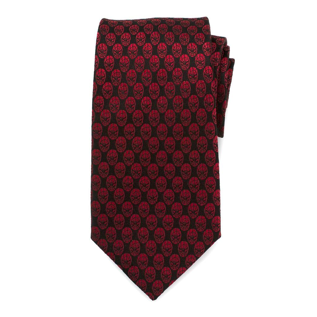 Marvel Mask Red Tie [CufflinksInc] Spider-Man mv-spdm-rd-tr