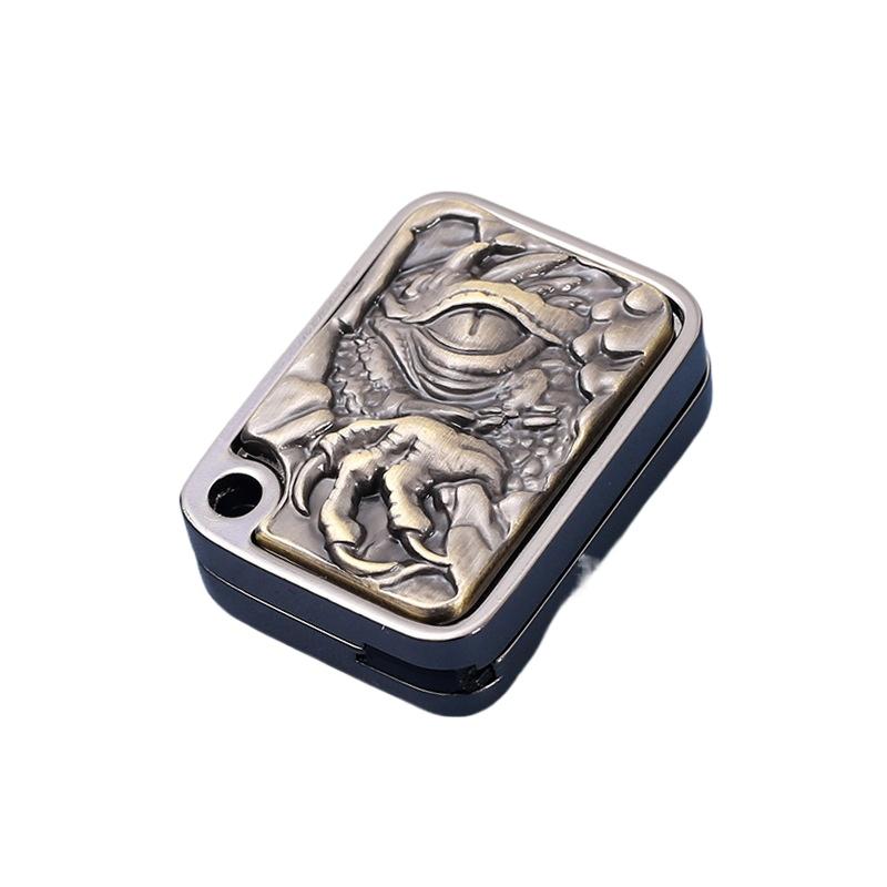 

Fidget Magnetic Push Coin Metal Pushing Plate Pa Pa Coin Mechanical Slider EDC Stress Relief Sensory Toy Adults Anti Anxiety