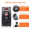 12V Bilge Pump Control Switch Panel 3 Way Manual/Off/Auto with LED Indicator 5A Fuse for Yacht Camper Truck Marine Boat