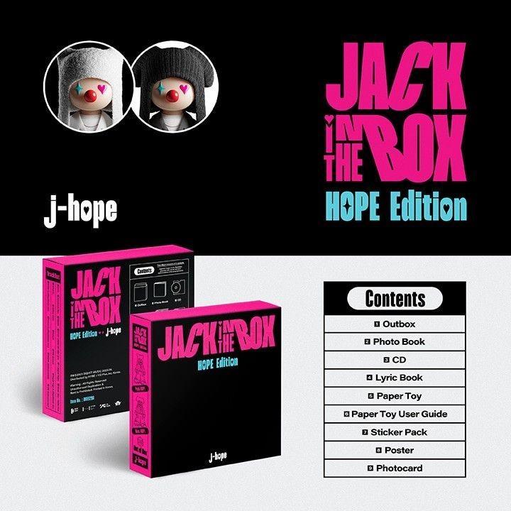 [READY STOCK] BTS J-HOPE - 'Jack In The Box' (HOPE Edition ver.)
