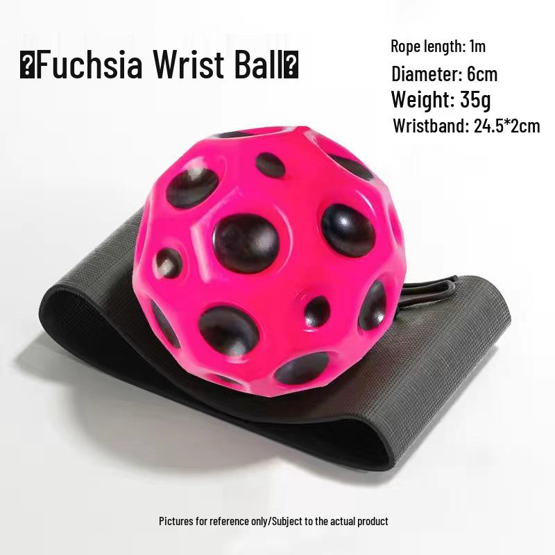 Moonstone Elastic Wrist Ball - PU Foam Reaction Exercise Toy