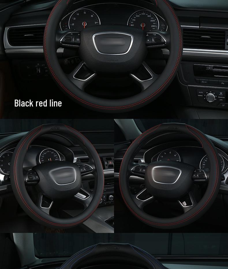 Four-Season Universal Steering Wheel Cover - Decorative and Protective.