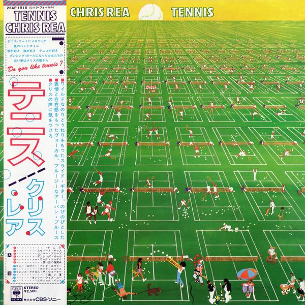 

LP Record CHRIS REA Tennis 25AP1918 CBSSONY 1980 Japan Obi Rock Used