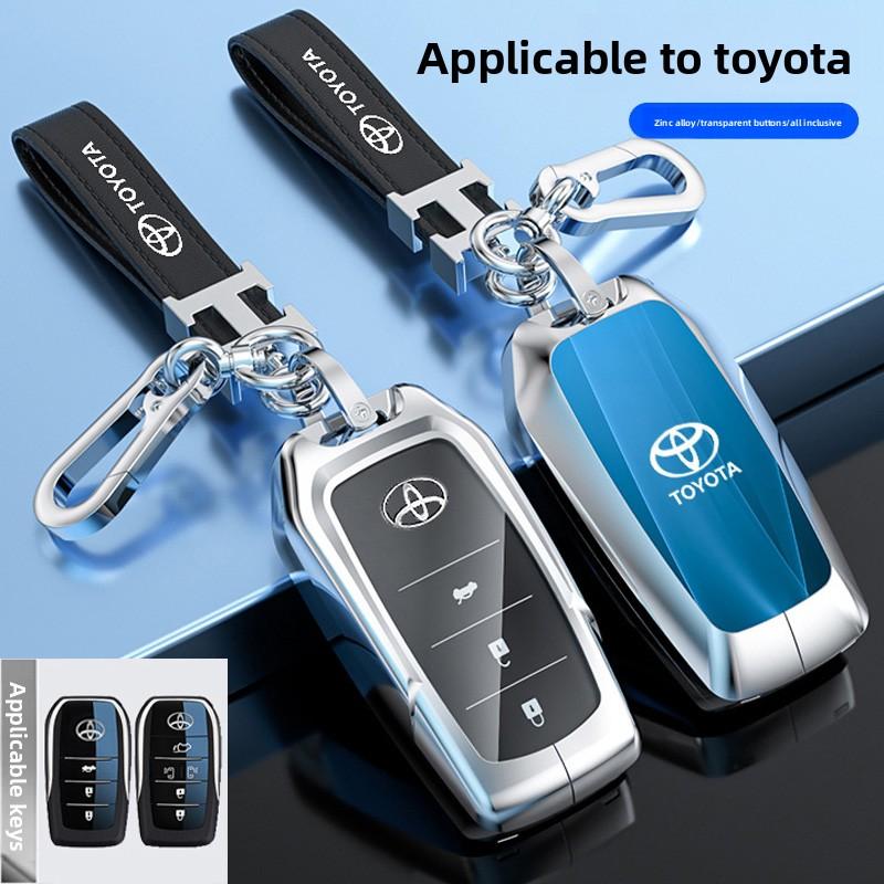 Car Key Cover For Toyota Hilux 2024 Yaris Corolla 2023 Rav4 2021 CHR Revo Auris Innova Highlander Venza Fortune Key Holder
