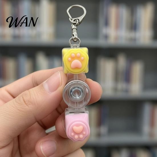 Taktiles Klicker-Spielzeug LED-beleuchtete Tastatur Fidget Spinner Dekompressionsknopf Finger 2/3/4/5/6 Tasten Schlüsselanhänger Stressabbau Schreibtisch Sensorisch