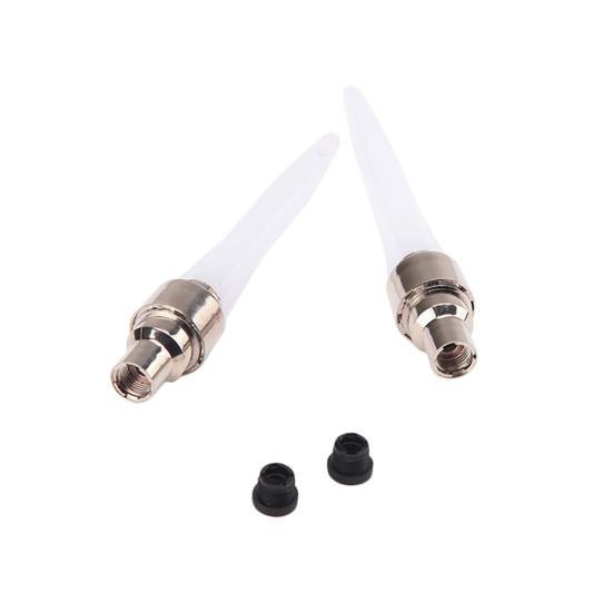 2Pcs Bicycle Night Safety Warning Lamp Bike Tire Valve Caps Wheel LED Light