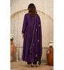 Women Embroidery Solid A-Line Kurta and Pant Set with Dupatta Set