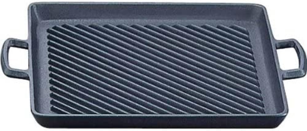 

Iwachu Oil Plate Grill, Black Finish, Nanbu Ironware, 23014