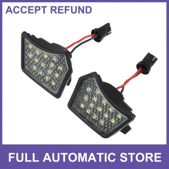 

31217838 Side Mirror Puddle White LED Light TWO for Jaguar XF 2009-2015