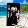 Tokyo Ghoul Masked Mystery Microfiber Beach Towel, Lightweight And Quick-Dry, for Summer Travel, Beach Essential, Swimming Pool Outdoor
