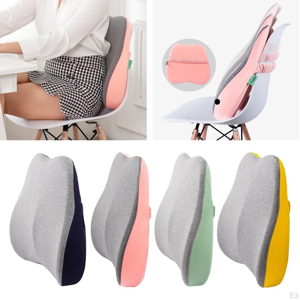 Backrest Cushion for Office Use with Memory Foam