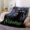 Customizable The Wizard of Oz3 Throw Blanket – Personalized Name, All-Season Cozy Snug Blanket, Machine Washable, Personalized Blanket