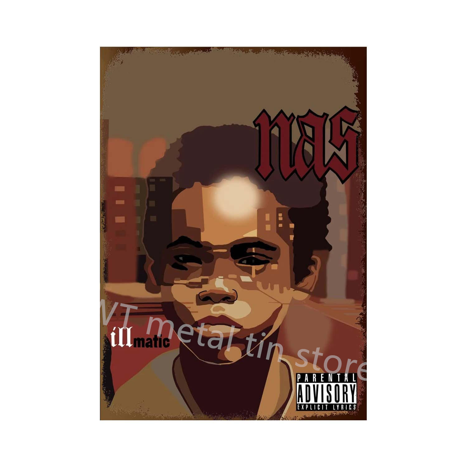 

Ретро-плакат музыкальной группы, металлическая табличка, жестяная табличка, винтажная рок-н-ролльная тарелка для домашнего бара, декоративные наклейки, декор стен гостиной 20x30cm