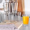 6x Trinkgläser für Wasser Saft Kompott Set Komplette Gläser für Getränke