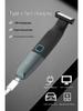 Men's Waterproof Electric Shaver & Hair Trimmer with Charger - Beard and Armpit Hair Epilator