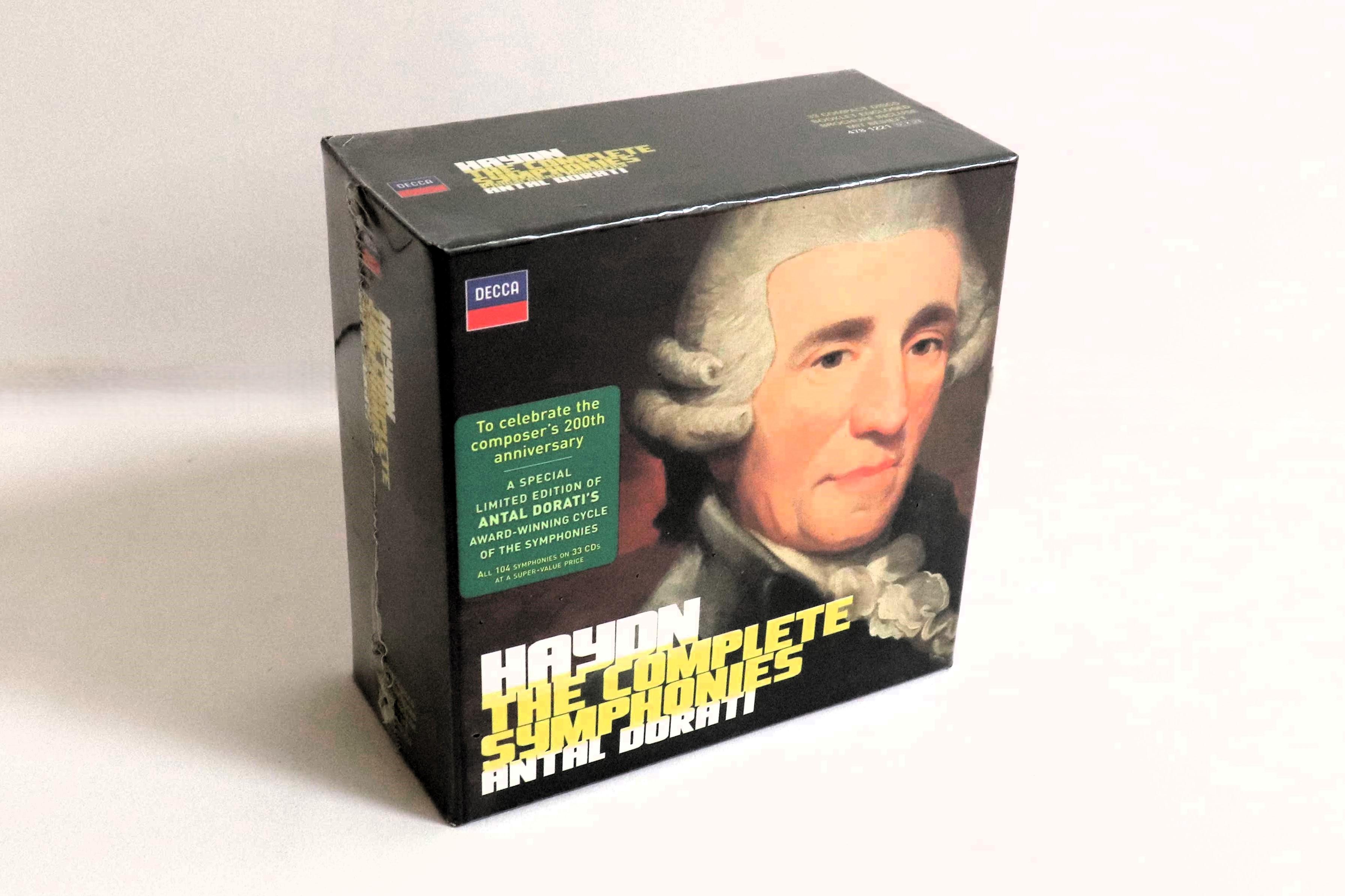 CD ANTAL DORATI PHILHARMONIA HUNGARIC Haydn The Complete Symphonies 4781221 Decca 2009 EU Classical Used