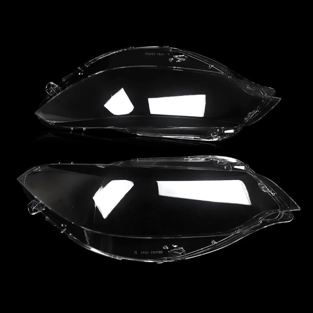 Pair Headlamp Cover For BMW 2 Series F22 F23 220i 230i Coupe F87 M2 2014-2020 Headlight Lens Cover Clear Lamp Cap