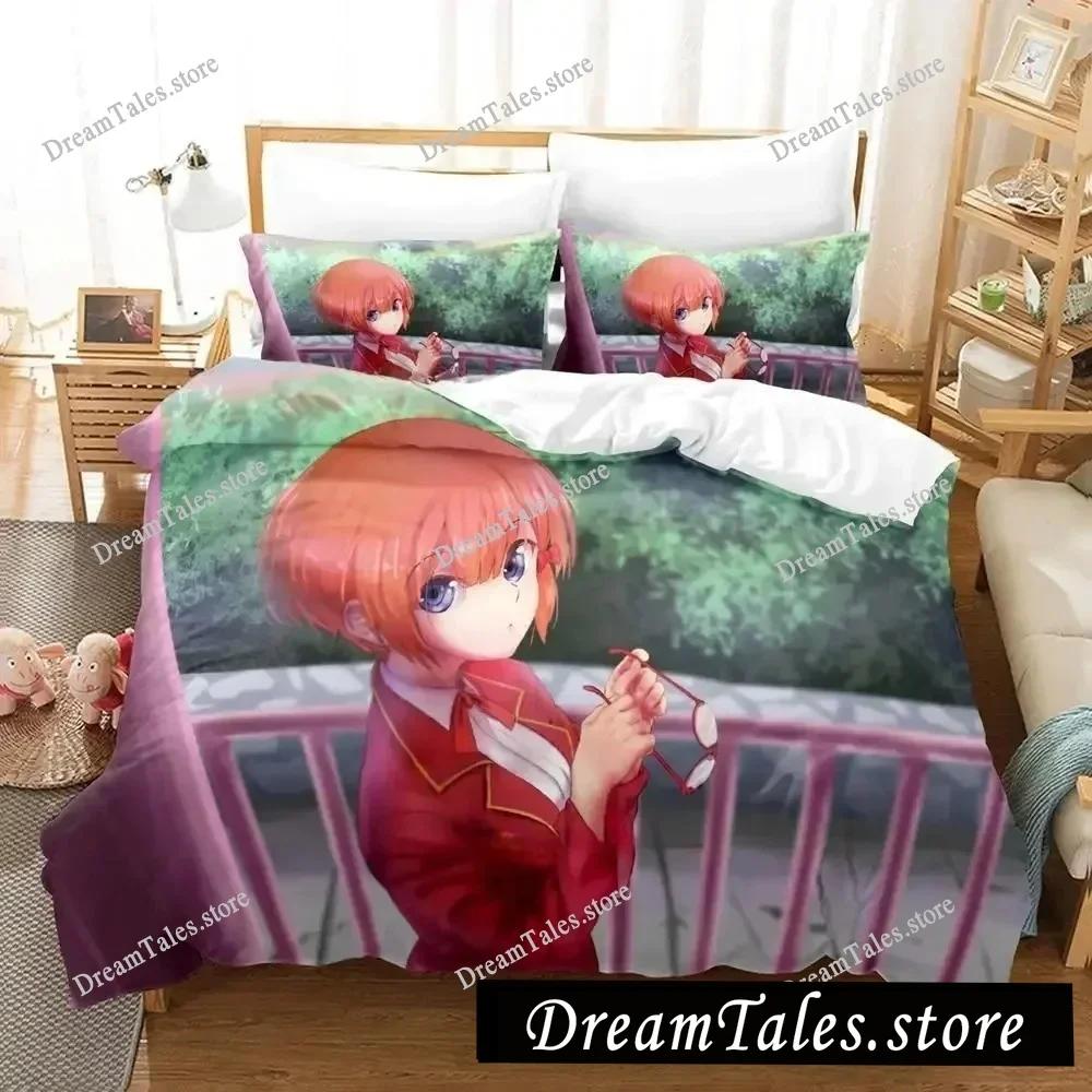 3D Printed Anime We Never Learn Bedding Set Duvet Cover Bedroom Comforter Single Twin King _Size Quilt Cover Home Textiles