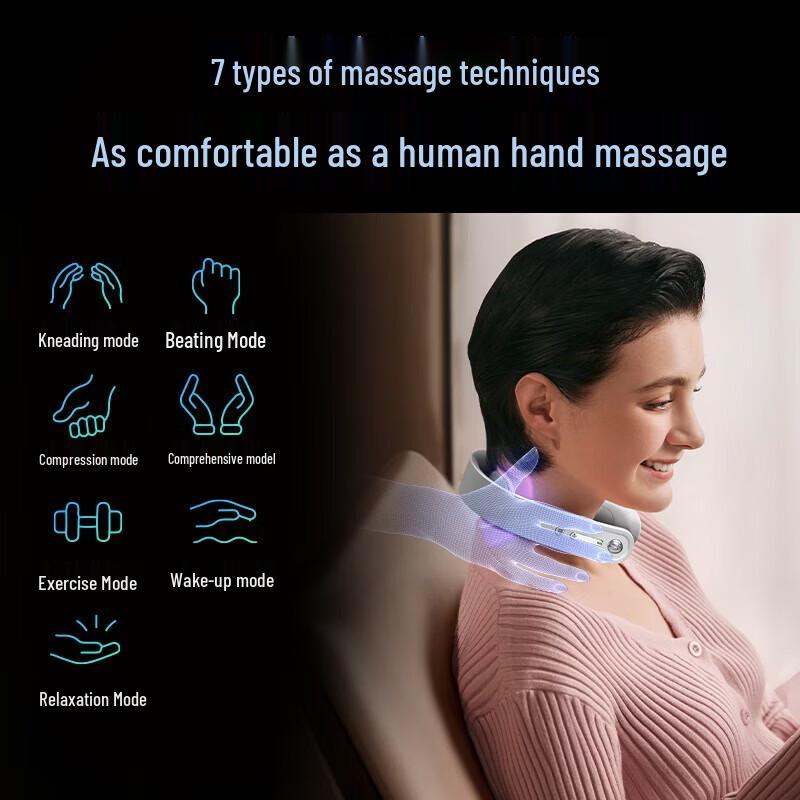 SKG G1 3rd Gen Pulse Neck Massager CN plug (adapter included)