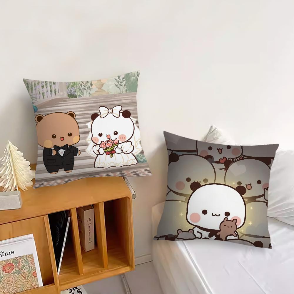 Cartoon BUBU DUDU Cute cushion cover Pillow Cover Decoration Room Home Sofa living Office Car Nordic Simplicity