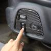 Carbon fiber Seat adjustment switch panel Sticker For Hummer H3 2005-09