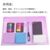 ZCZN File Button Clear File A4 Envelope Type Transparent Colors Set of with Tag Pocket Case, Closure, Bag, File, (6 Colors), 24, Horizontal,