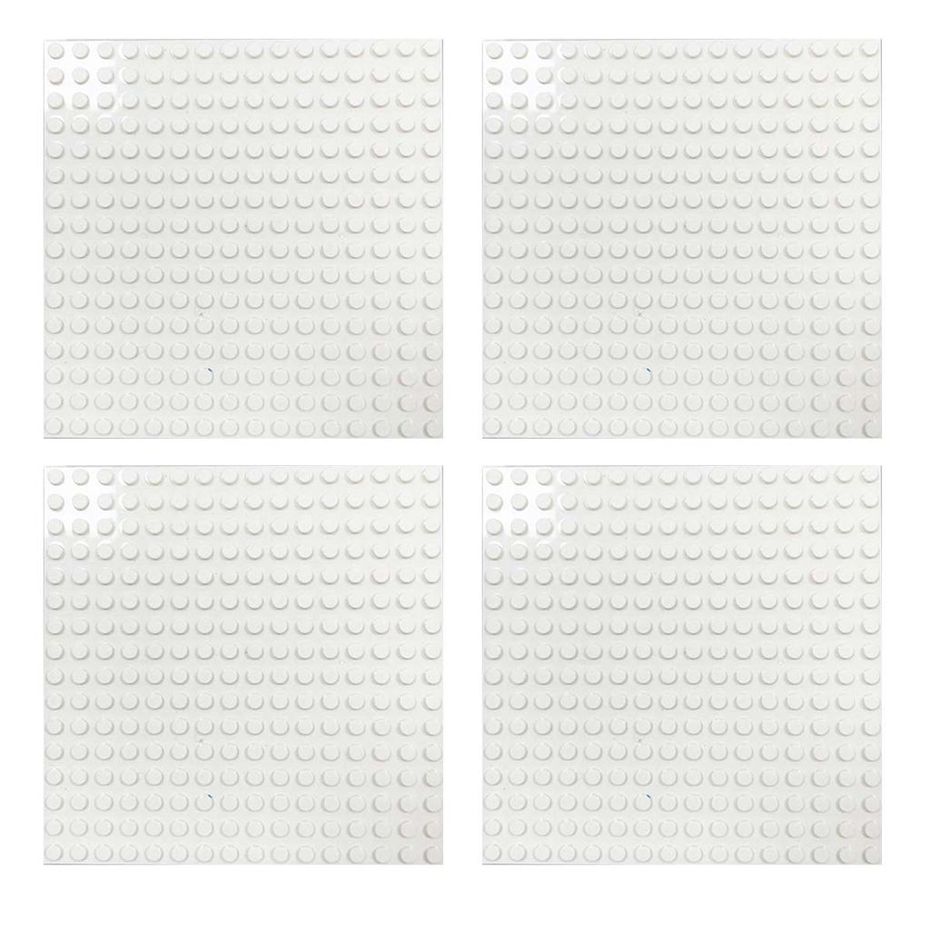 16x16 Block Base Plate 4pcs Compatible with Mainstream Brands Play CHILDREN'S Creativity Toy Base Accessories