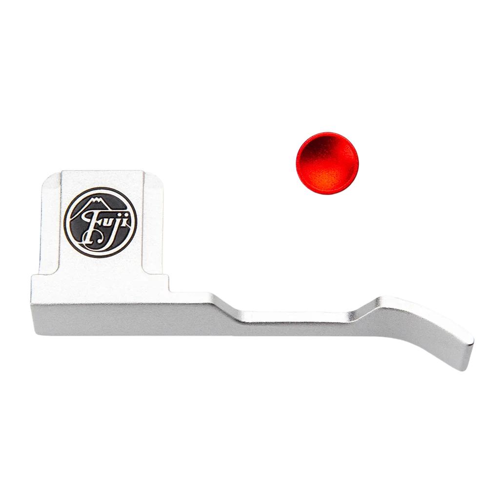 Metal Thumb Up Grip Shutter Button Kit Soft Release Button Hot Shoe Cover for Fuji X100V X100F X100T X100VI Camera Accessories