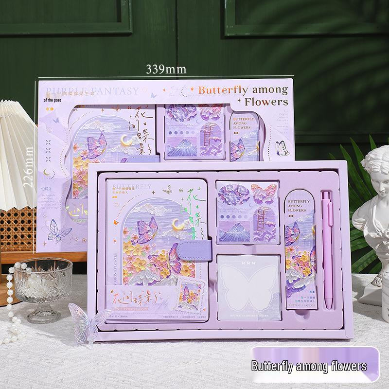 Vintage Art Journal Gift Set for Students - Birthday & Back-to-School Surprise
