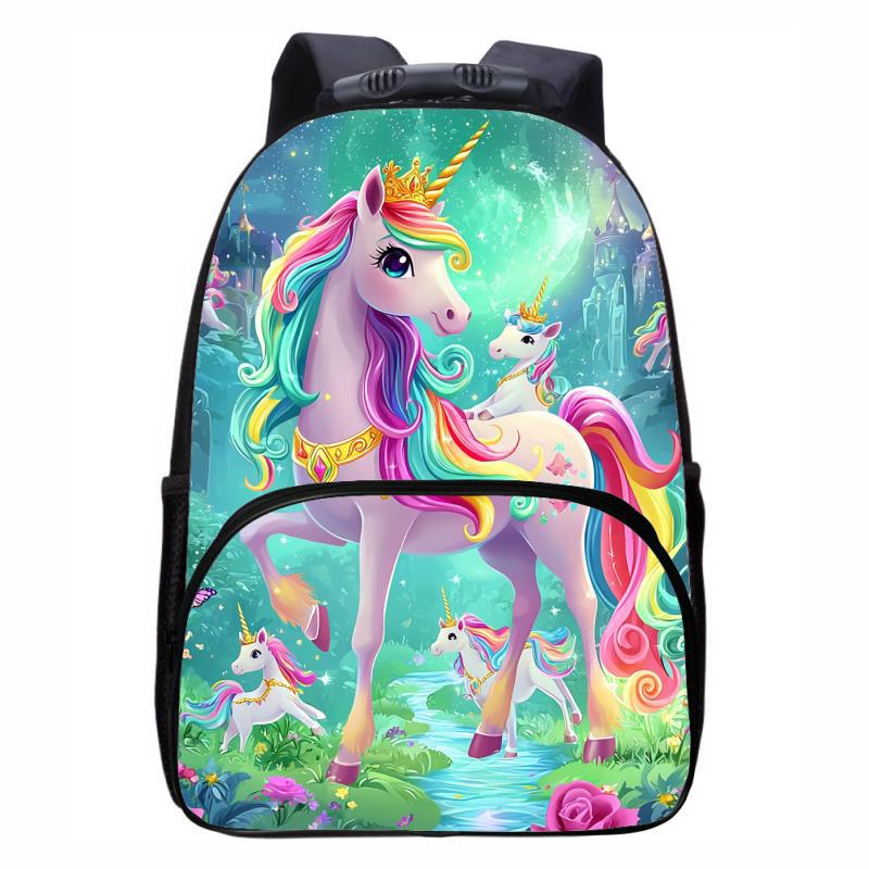 Zaino Scuola Primaria e Secondaria Unicorno Zaino Moda Uomo e Donna