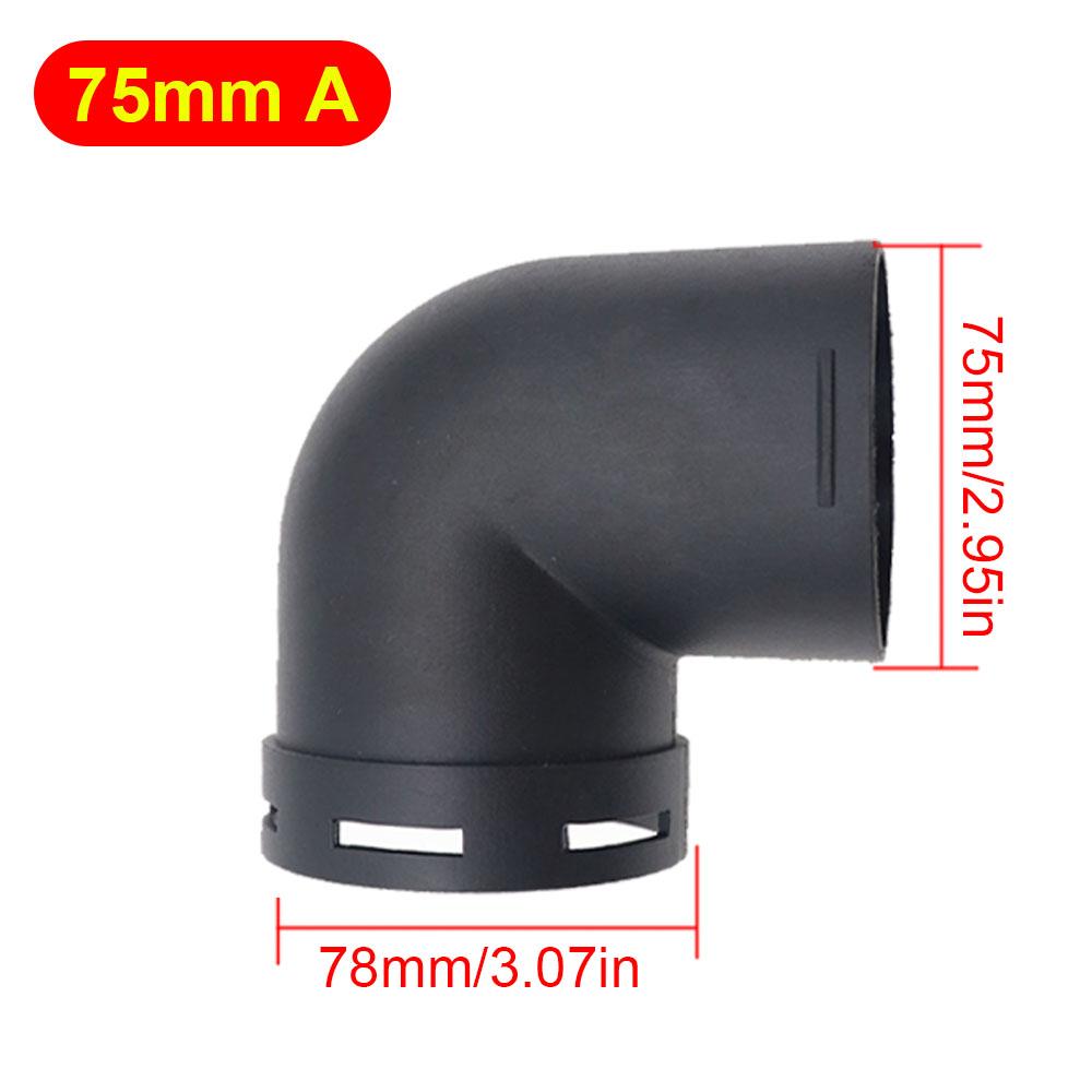Car Air Outlet Vent Cover 90/75/60mm Air Pipe Elbow Outlet Connector For Webasto Eberspaecher Diesel Parking