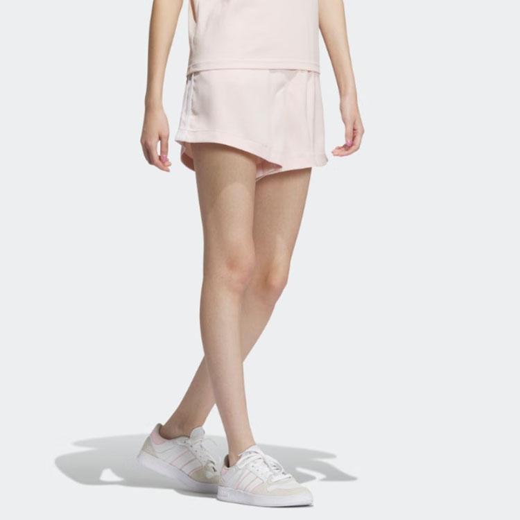 Adidas Neo Logo Print Loose Sports Shorts Women Shorts Miracle-Quartz IP3890